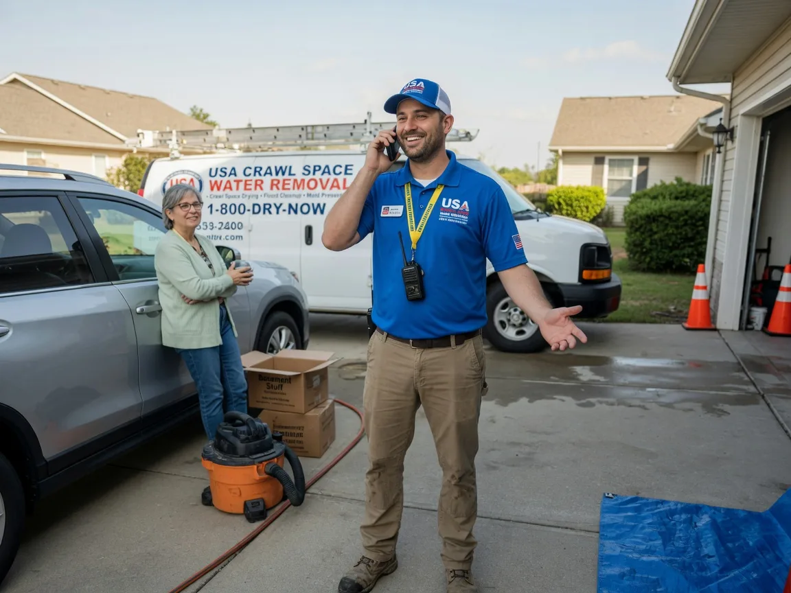 Crawl Space Water Removal Winston, MO FAQs